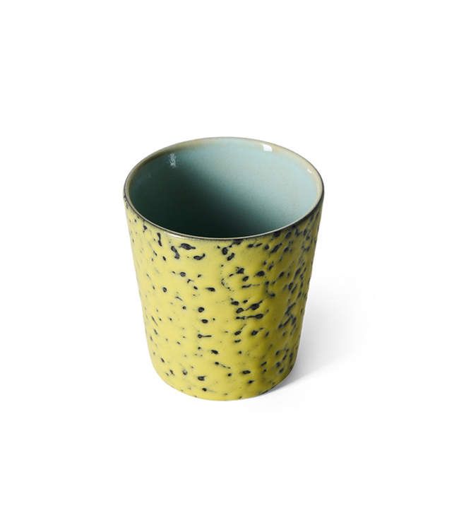 HKLIVING HK Living 70s ceramics: coffee mug, corn