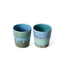 HKLIVING HK Living 70s ceramics: Van Gogh coffee mugs, self portrait (set of 2)