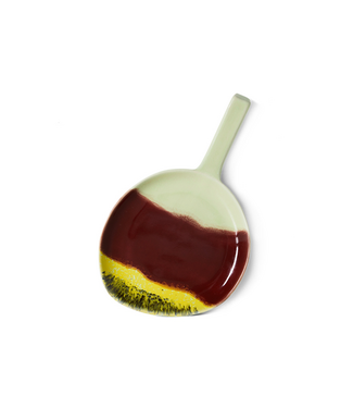 HKLIVING HK Living 70s ceramics: platter, cherry