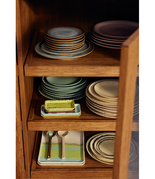 HKLIVING HK Living 70s ceramics: large tray, glint