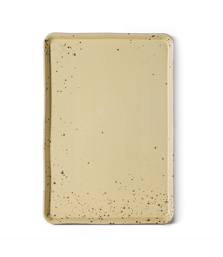 HKLIVING HK Living 70s ceramics: large tray, grit