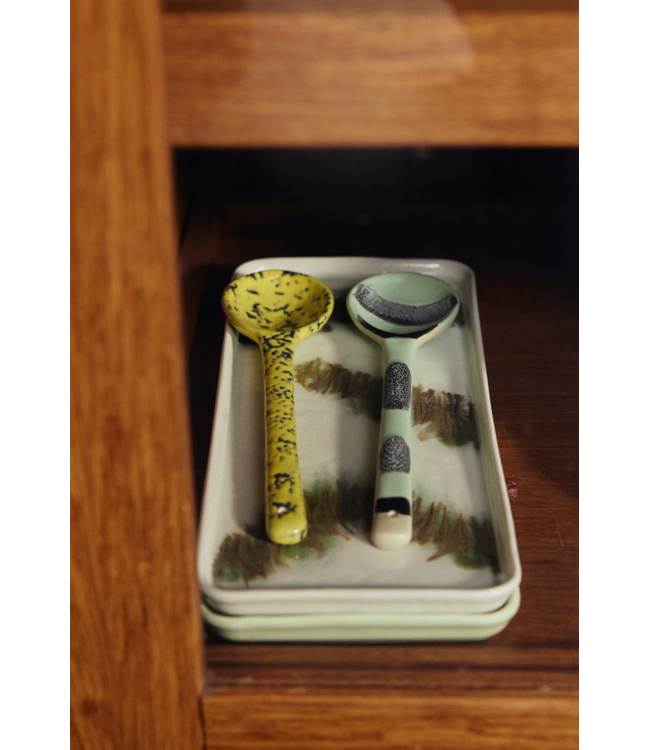 HKLIVING HK Living 70s ceramics: cake tray, tide