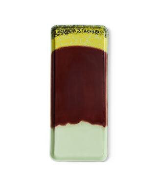 HKLIVING HK Living 70s ceramics: cake tray, cherry