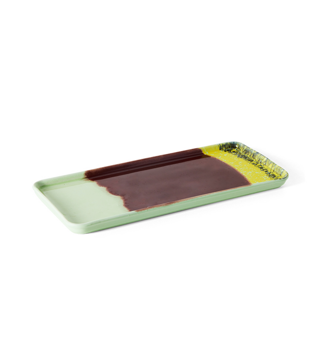 HKLIVING HK Living 70s ceramics: cake tray, cherry