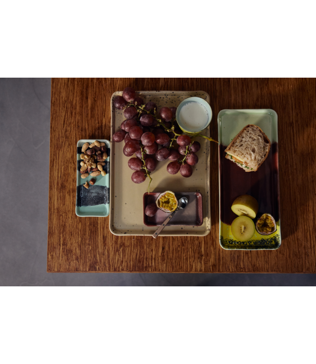 HKLIVING HK Living 70s ceramics: cake tray, cherry