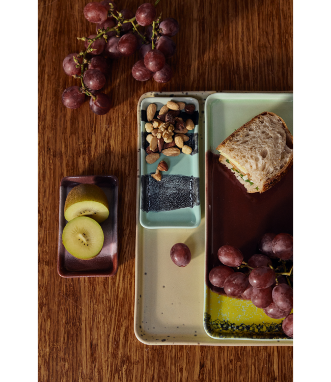 HKLIVING HK Living 70s ceramics: small dish, river