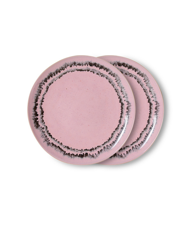 HKLIVING HK Living 70s ceramics: dessert plate, bubble