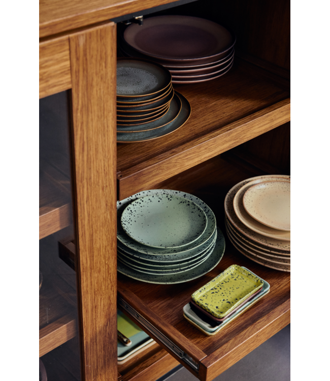 HKLIVING HK Living 70s ceramics: dinner plate, fleck