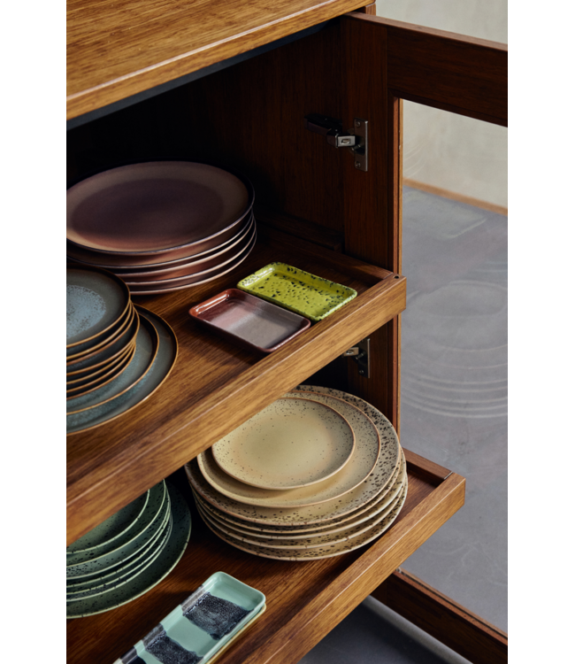 HKLIVING HK Living 70s ceramics: side plate, grit