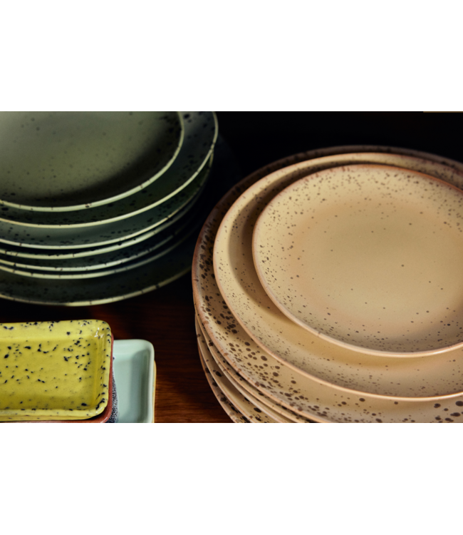 HKLIVING HK Living 70s ceramics: side plate, grit