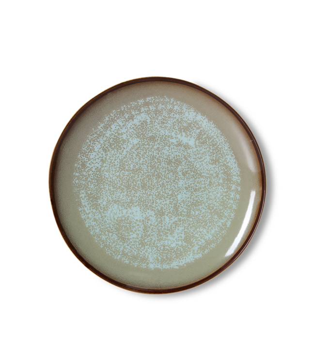 HKLIVING HK Living 70s ceramics: dinner plate, contrast