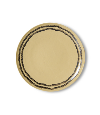 HKLIVING HK Living 70s ceramics: dinner plate, vanilla