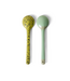 HKLIVING HK Living 70s ceramics: serving spoons, mines (set of 2)
