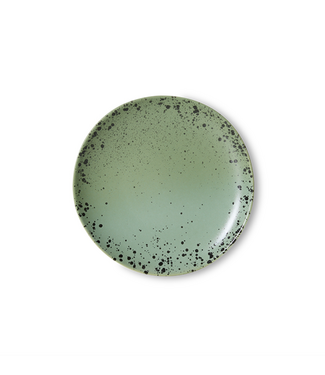 HKLIVING HK Living 70s ceramics: dessert plate, fleck