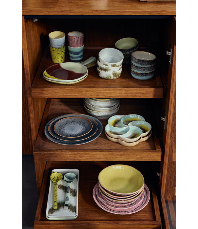 HKLIVING HK Living 70s ceramics: dessert plate, mineral