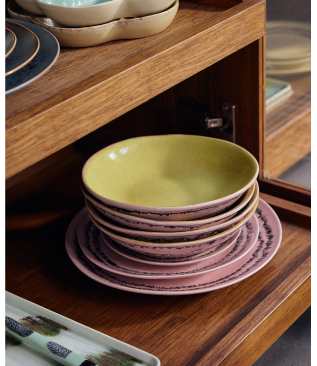 HKLIVING HK Living 70s ceramics: side plate, bubble