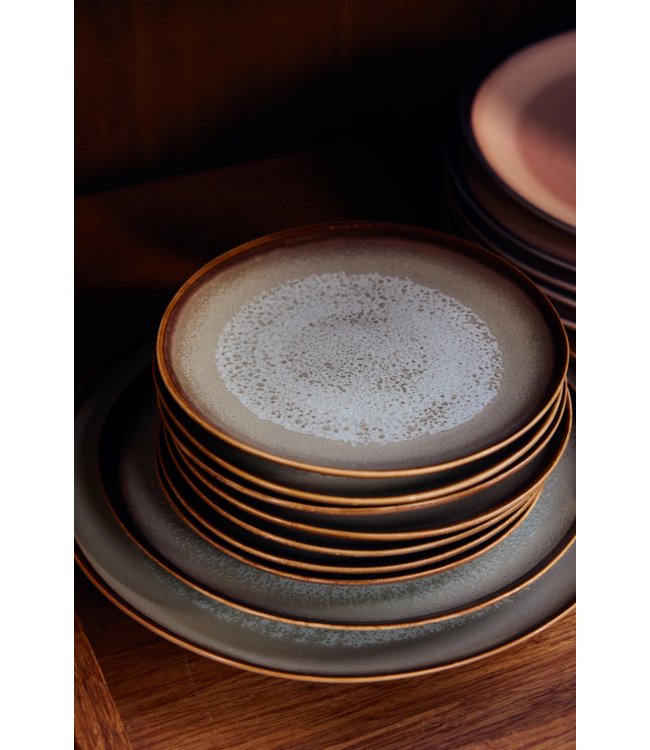 HKLIVING HK Living 70s ceramics: side plate, contrast