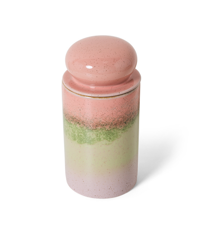 HKLIVING HK Living 70s ceramics: storage jar, glaze