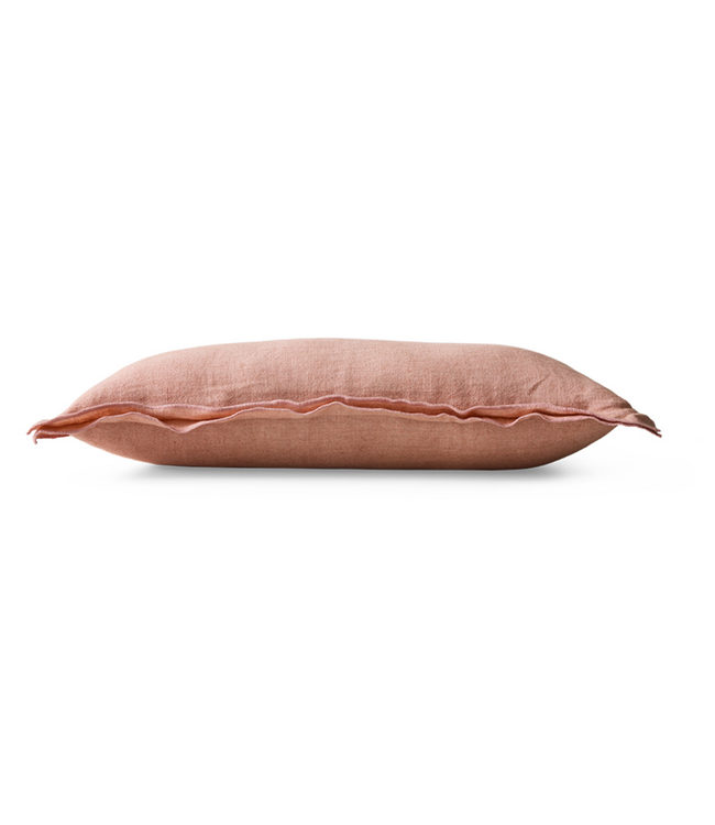 HKLIVING HK Living Linen cushion, magnolia (70x30cm)