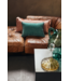 HKLIVING HK Living Velvet cushion, deep sea (50x35cm)