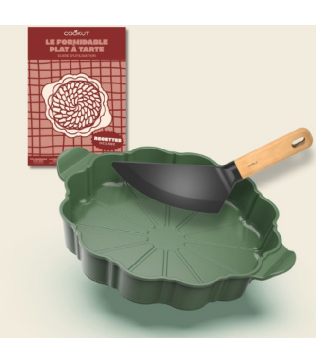 Cookut COOKUT - THE FORMIDABLE PIE DISH - FERN