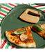 Cookut Cookut - THE FORMIDABLE PIZZA PLATE & KNIFE - FERN