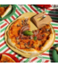 Cookut Cookut - THE FORMIDABLE PIZZA PLATE & KNIFE - MANGO