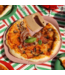 Cookut Cookut - THE FORMIDABLE PIZZA PLATE & KNIFE - MARSHMALLOW