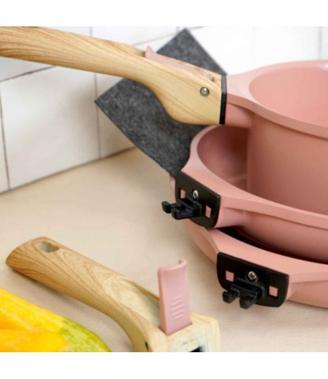 Cookut DETACHABLE SET OF PANS & CASSEROLE 7 PIECES - MARS