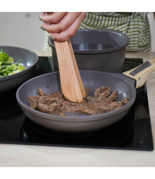Cookut DETACHABLE SET OF PANS & CASSEROLE 7 PIECES - MOCH