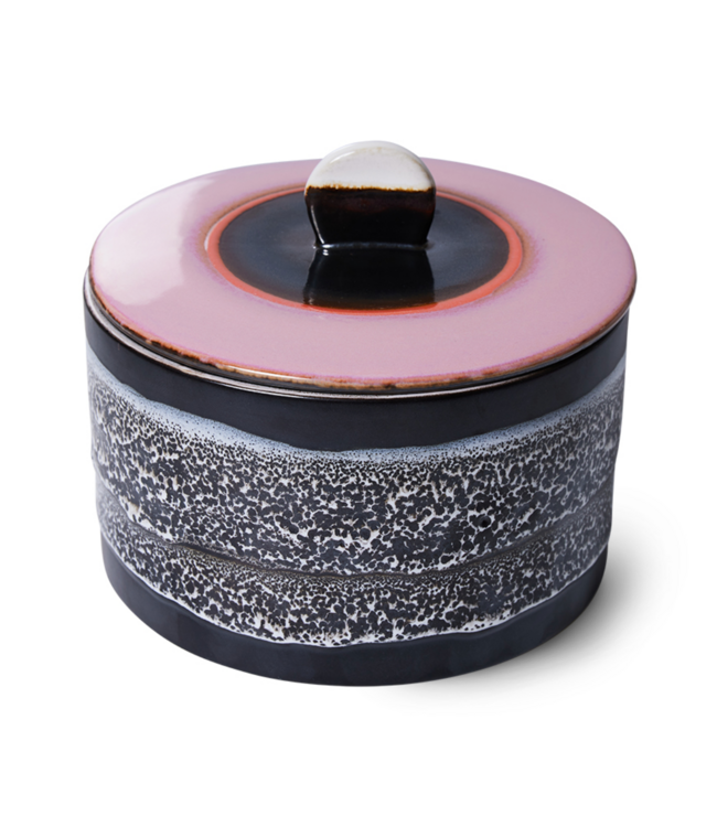 HKLIVING HK Living 70's cermics cookie jar disco