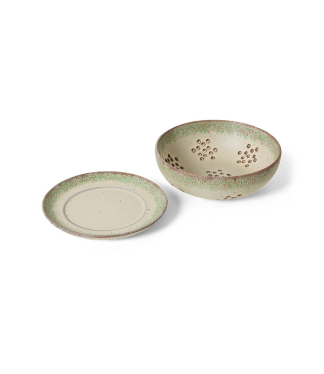 HKLIVING HK Living 70s ceramics: berry bowl, slush