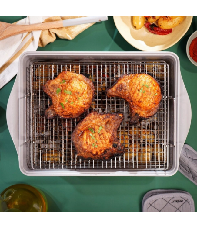 Cookut Cookut - Dubbel grillrooster voor ovenschaal