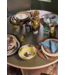 HKLIVING HK Living Farmhouse ceramics: dinner plates, cream