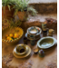 HKLIVING HK Living Farmhouse ceramics: dinner plates, cream