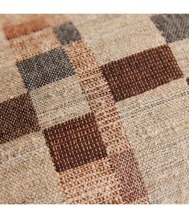 HKLIVING HK Living Silk cushion Rural (40x25cm)