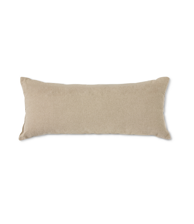 HKLIVING HK Living Natural patched cushion (70x30cm)