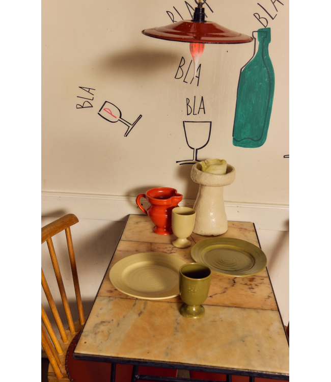 HKLIVING HK Living Farmhouse ceramics: mugs, cream