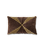 HKLIVING HK Living Velvet brown cushion (50x30cm)
