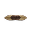 HKLIVING HK Living Velvet brown cushion (50x30cm)