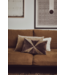HKLIVING HK Living Velvet brown cushion (50x30cm)