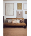 HKLIVING HK Living Velvet brown cushion (50x30cm)