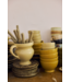 HKLIVING HK Living Farmhouse ceramics: small jug, cream