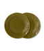 HKLIVING HK Living Farmhouse ceramics: side plate, moss