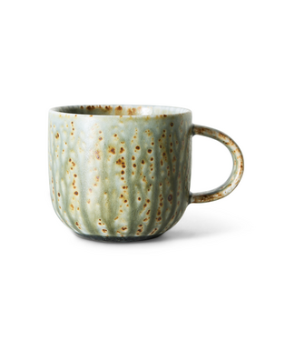 HKLIVING HK Living Chef ceramics: mug, rustic green