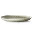 HKLIVING HK Living Chef ceramics: dinner plate, rustic green