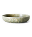 HKLIVING HK Living Chef ceramics: deep plate L, rustic green