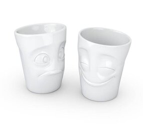 Tassen Tassen - bekers (set van 2, 350 ml) - cheery & baffled