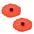 Charles Viancin - drink covers - poppy (set van 2)