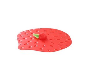 Charles Viancin Charles Viancin - siliconen deksel - strawberry (23 cm)